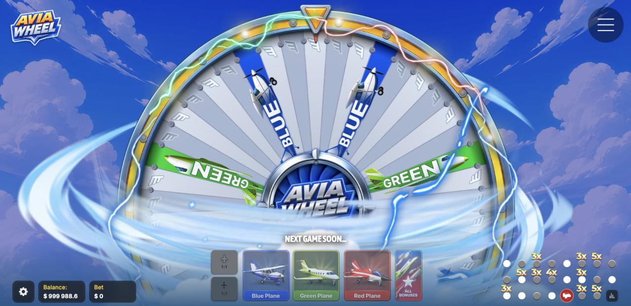 Avia Wheel arvostelu demo kasino peli ja pyörä tietokoneen näytöllä